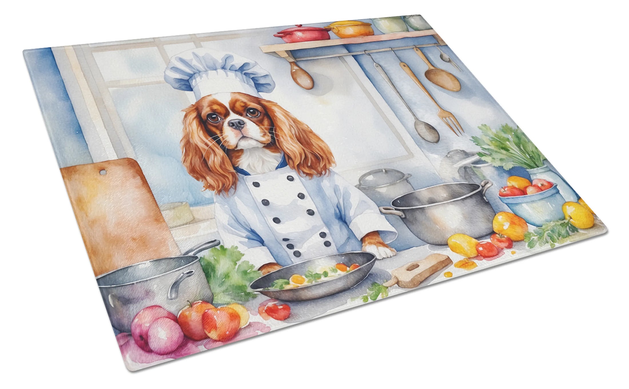 The Dog Chef Glass Cutting Board