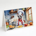 Load image into Gallery viewer, The Dog Chef Greeting Cards  - Size: 5X7 | Pack Of: 8 | Collection name: The dog chef