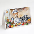Load image into Gallery viewer, The Dog Chef Greeting Cards  - Size: 5X7 | Pack Of: 8 | Collection name: The dog chef