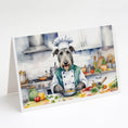 Load image into Gallery viewer, The Dog Chef Greeting Cards  - Size: 5X7 | Pack Of: 8 | Collection name: The dog chef