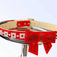 Load image into Gallery viewer, My Glam Holiday Bow Collar