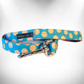 Load image into Gallery viewer, Polka Dot Dog - Tan Dots Leads