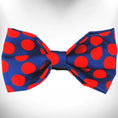 Load image into Gallery viewer, Polka Dot Dog Bow Tie