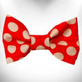 Load image into Gallery viewer, Polka Dot Dog Bow Tie