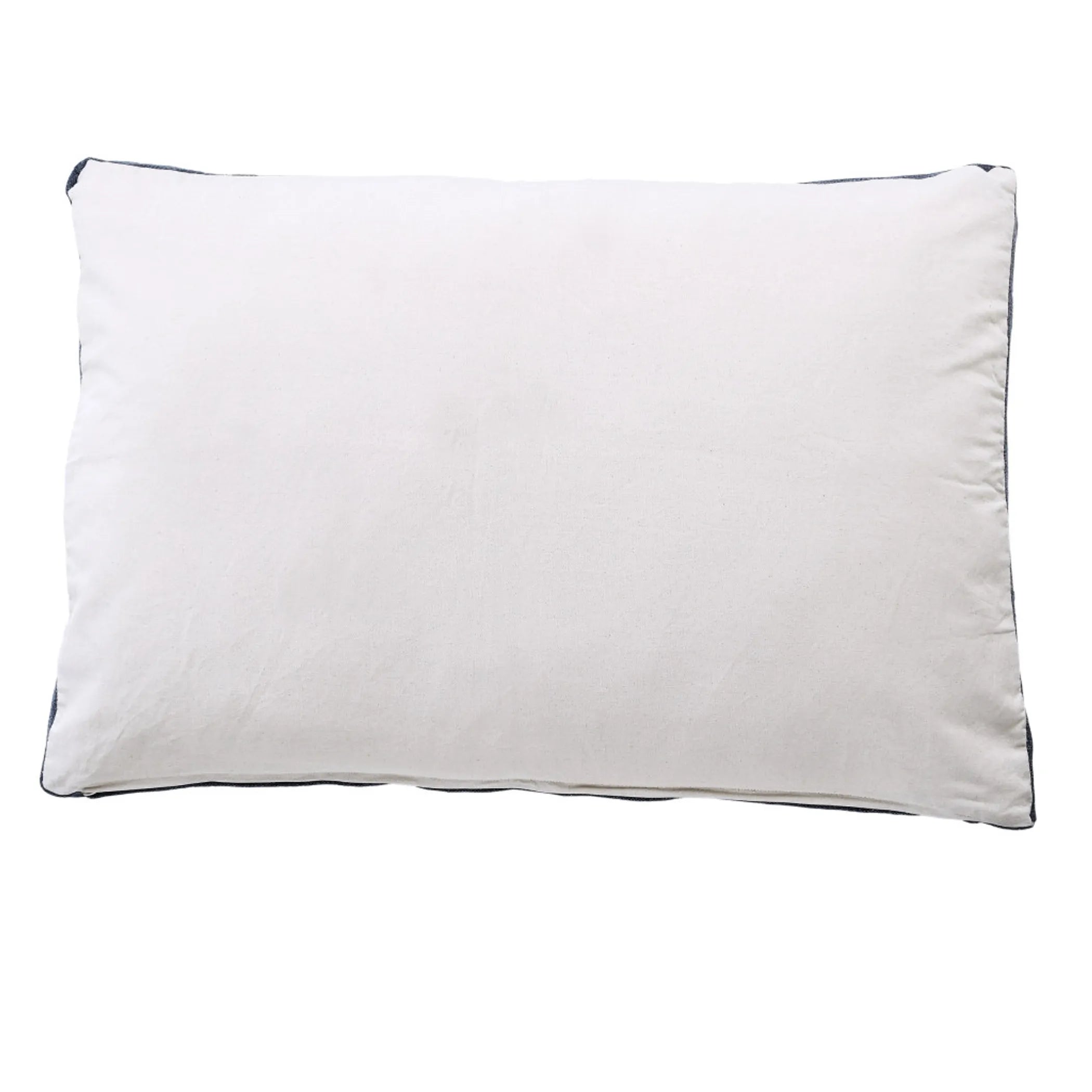 Stonewashed Blue Pillow Style Pet Bed With Removable Cover 24" x 36"