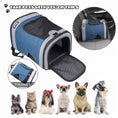 Load image into Gallery viewer, JESPET Pet Backpack Carrier for Small Dog, Puppy, Soft Carrier Backpack Ideal for Traveling, Hiking, Walking and Outdoor Activities with Family
