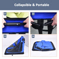 Load image into Gallery viewer, JESPET Soft Pet Crates Kennel, 3 Door Soft Sided Folding Travel Pet Carrier with Straps and Fleece Mat for Dogs, Cats, Rabbits, Indoor/Outdoor Use
