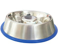 Load image into Gallery viewer, Mr. Peanut's Slow Feed Anti Bloat Dog Bowl with Bonded Silicone Base
