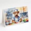 Load image into Gallery viewer, The Dog Chef Greeting Cards  - Size: 5X7 | Pack Of: 8 | Collection name: The dog chef
