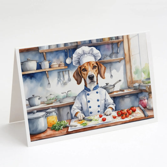 The Dog Chef Greeting Cards  - Size: 5X7 | Pack Of: 8 | Collection name: The dog chef