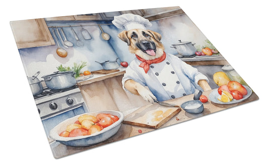 The Dog Chef Glass Cutting Board