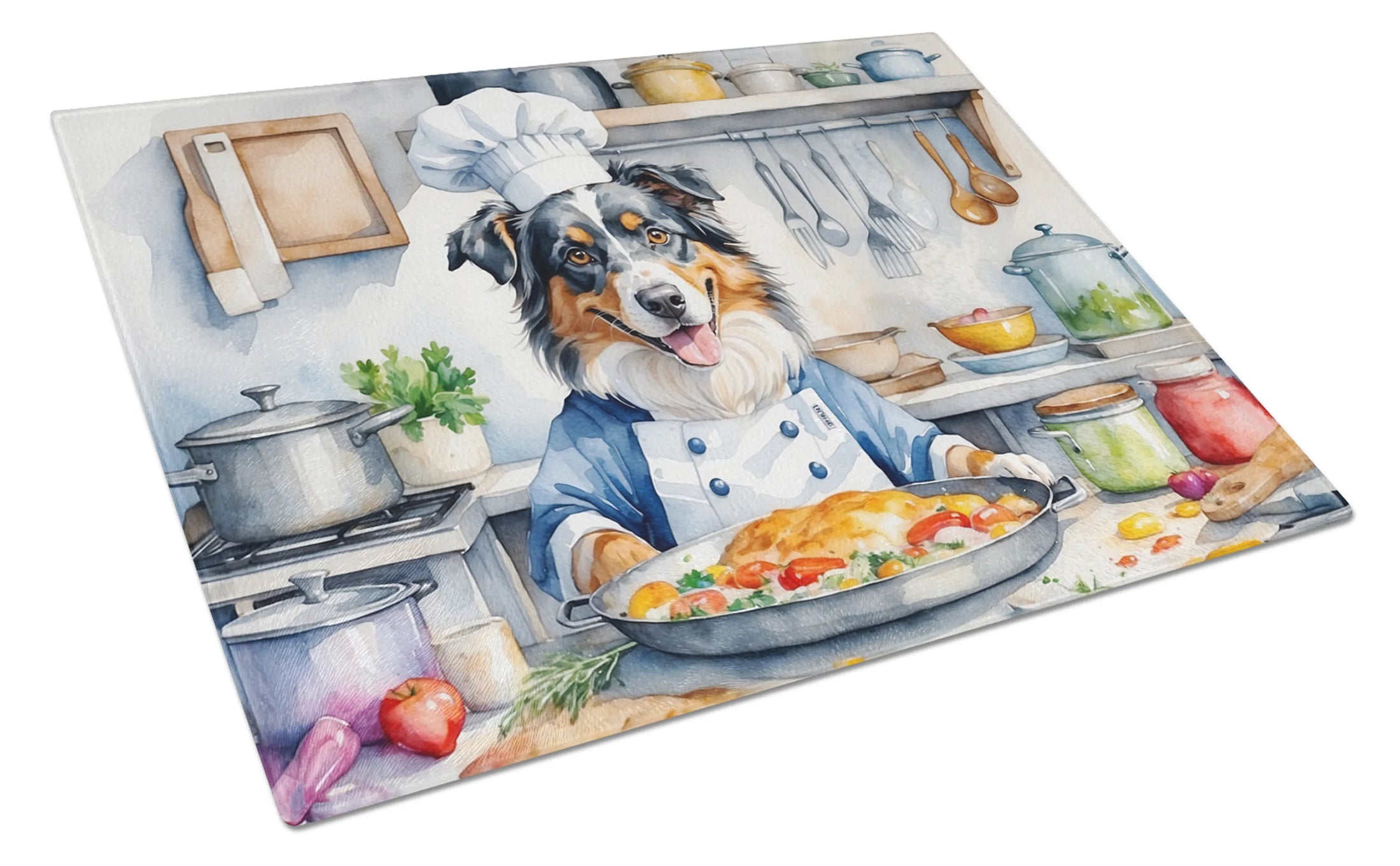 The Dog Chef Glass Cutting Board