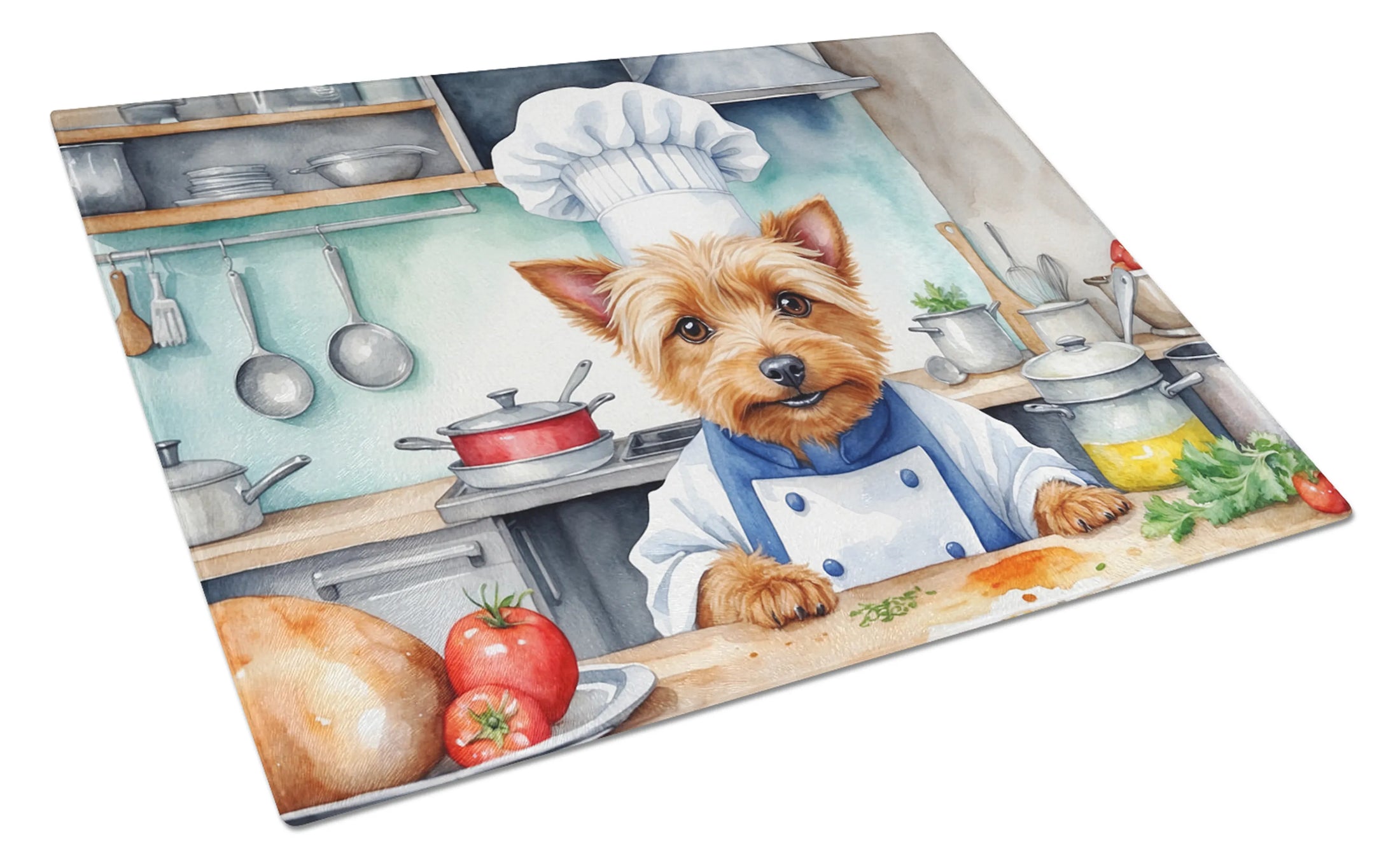 The Dog Chef Glass Cutting Board