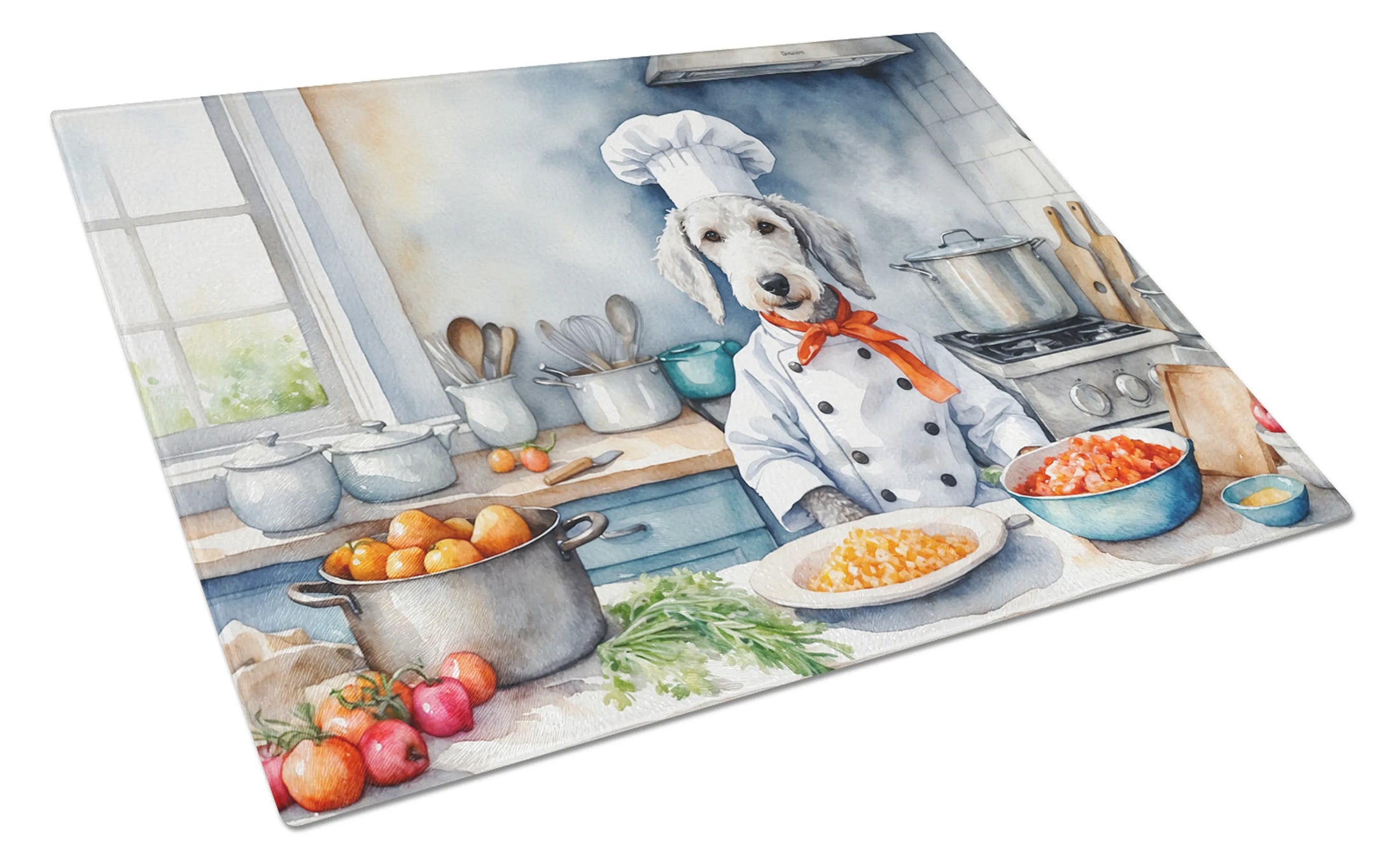 The Dog Chef Glass Cutting Board