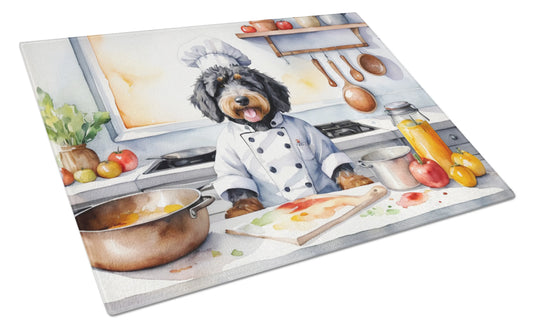 The Dog Chef Glass Cutting Board