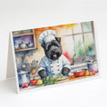Load image into Gallery viewer, The Dog Chef Greeting Cards  - Size: 5X7 | Pack Of: 8 | Collection name: The dog chef
