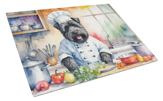 The Dog Chef Glass Cutting Board