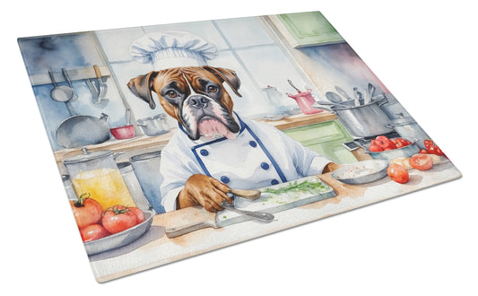 The Dog Chef Glass Cutting Board