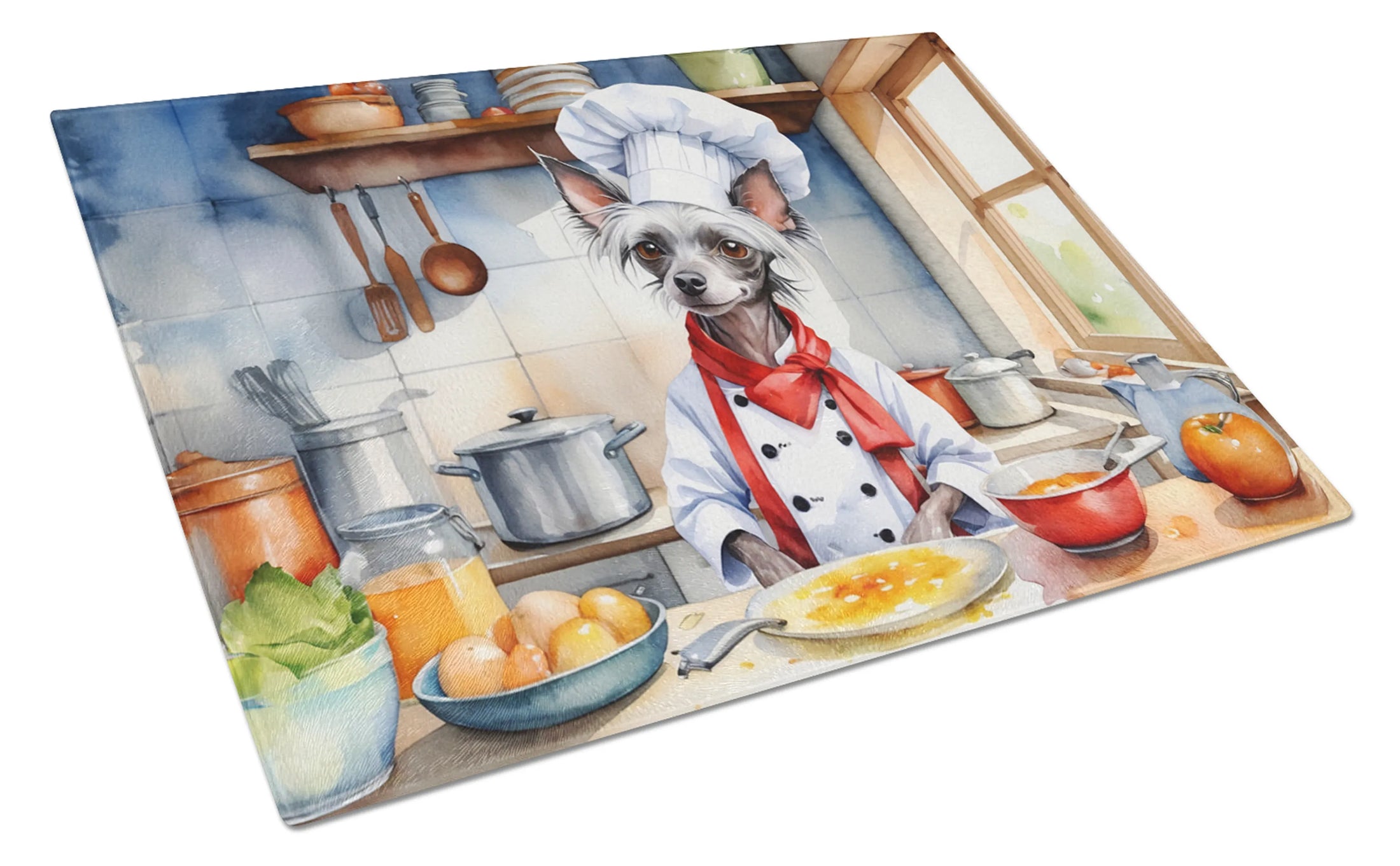 The Dog Chef Glass Cutting Board