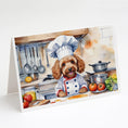 Load image into Gallery viewer, The Dog Chef Greeting Cards  - Size: 5X7 | Pack Of: 8 | Collection name: The dog chef
