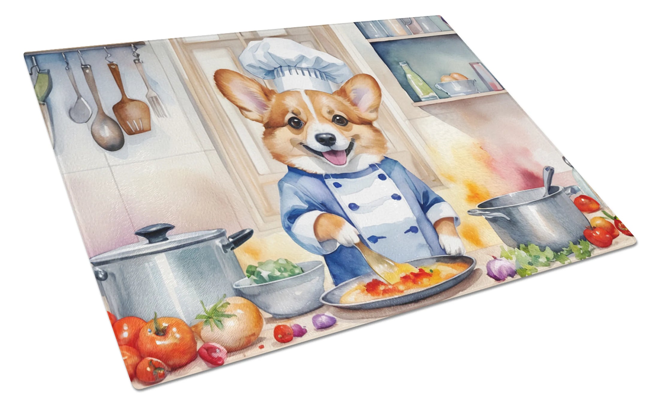 The Dog Chef Glass Cutting Board