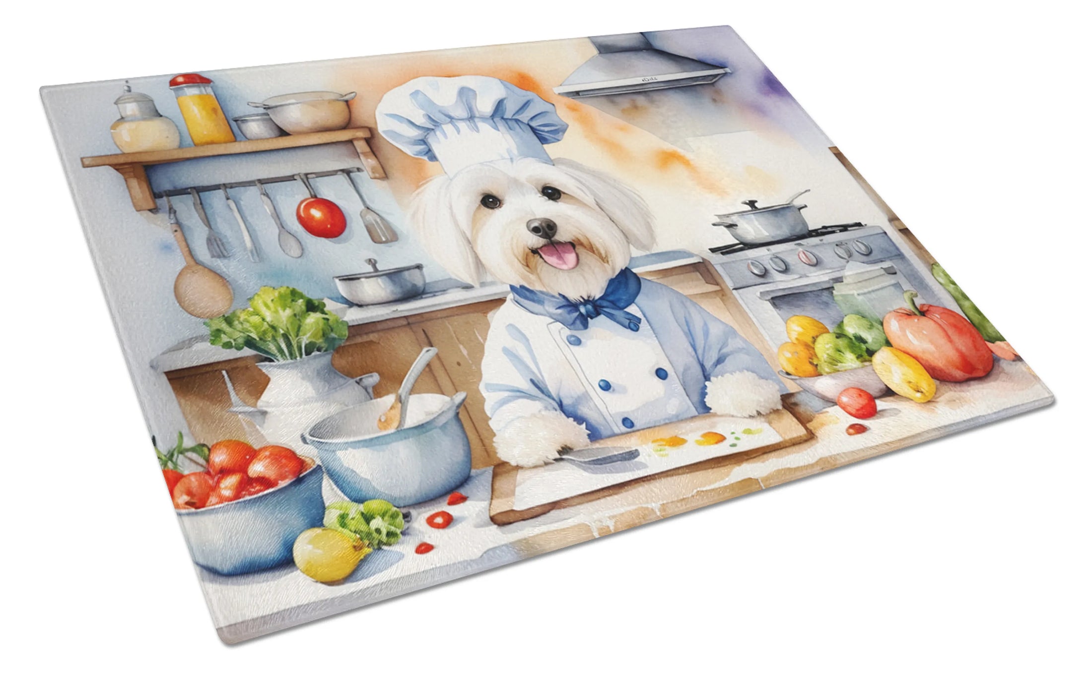 The Dog Chef Glass Cutting Board