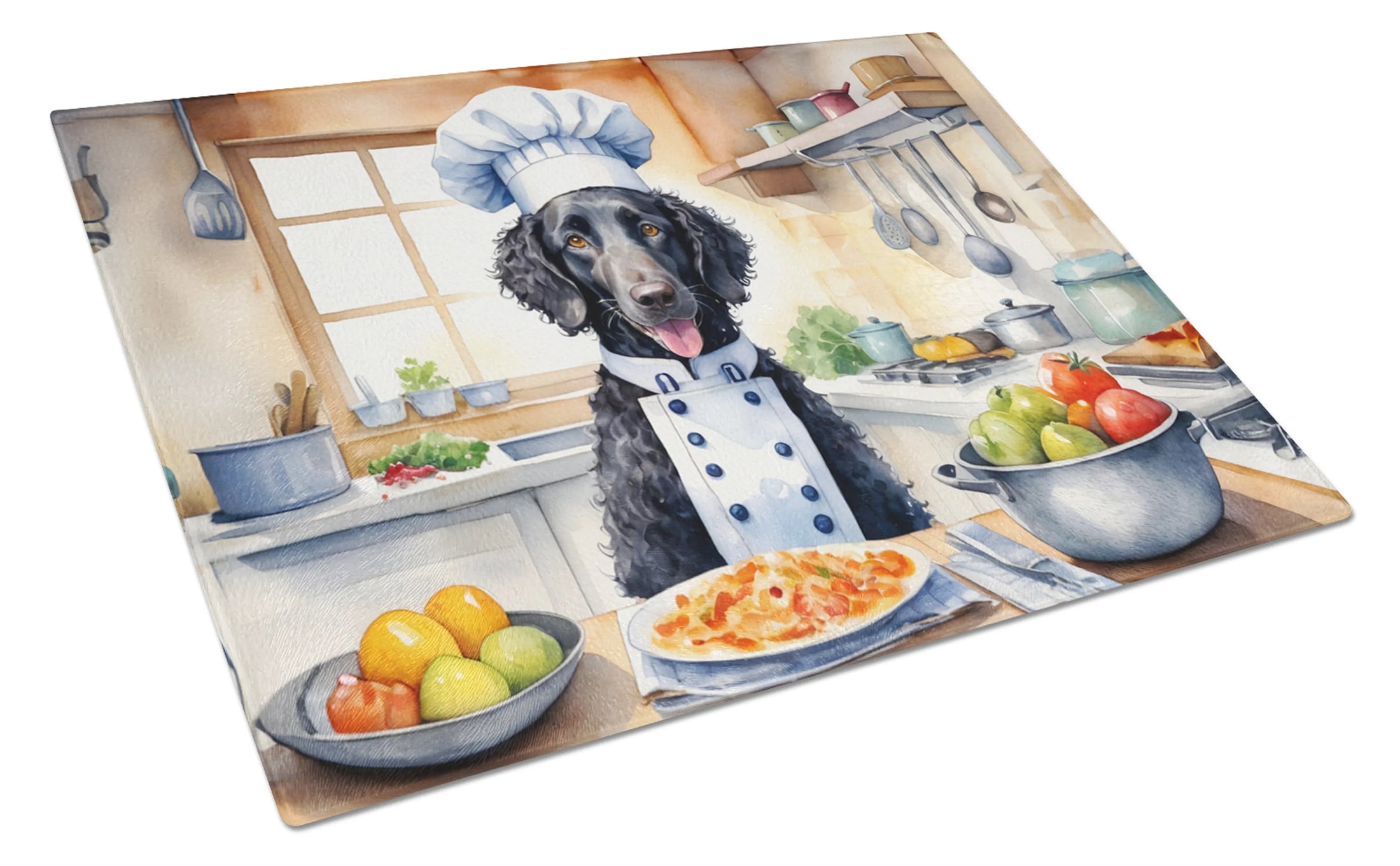 The Dog Chef Glass Cutting Board