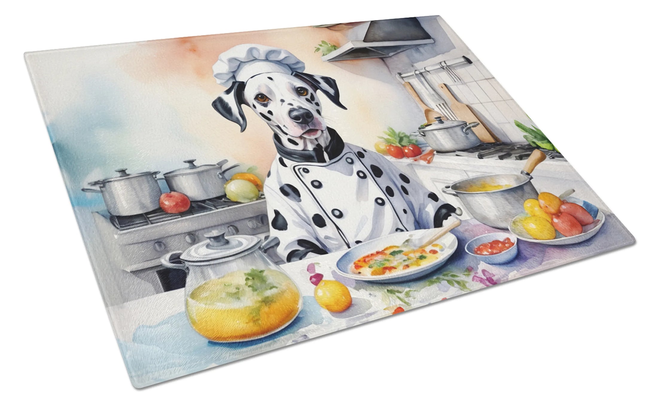 The Dog Chef Glass Cutting Board
