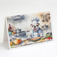 Load image into Gallery viewer, The Dog Chef Greeting Cards  - Size: 5X7 | Pack Of: 8 | Collection name: The dog chef
