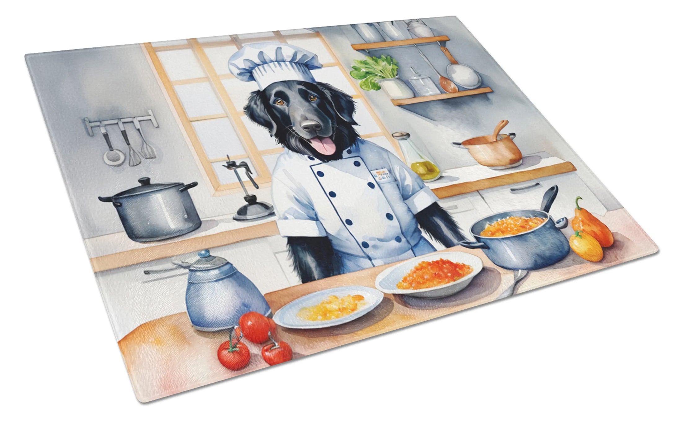The Dog Chef Glass Cutting Board
