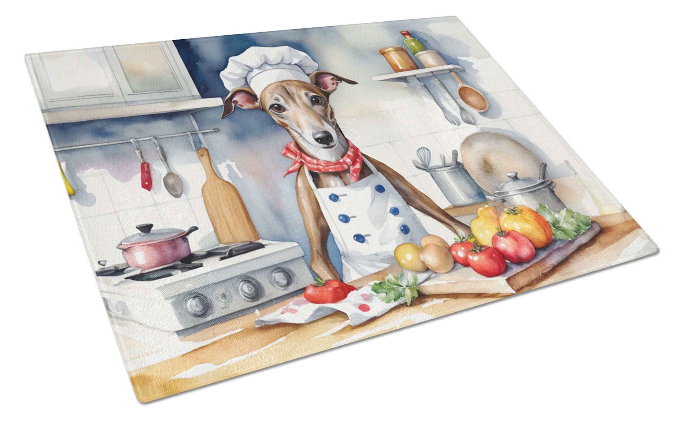 The Dog Chef Glass Cutting Board