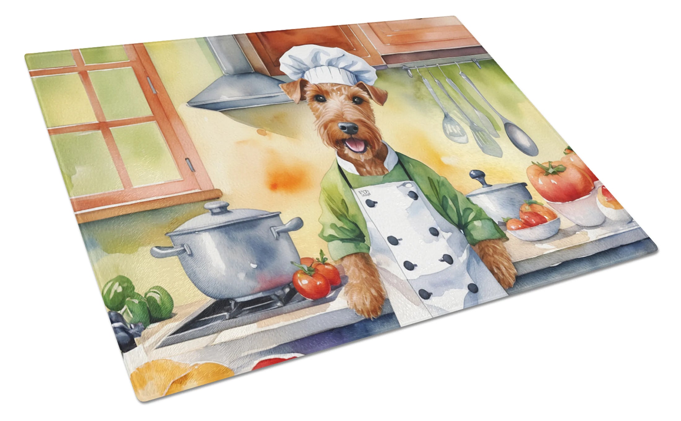 The Dog Chef Glass Cutting Board