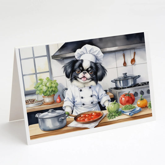 The Dog Chef Greeting Cards  - Size: 5X7 | Pack Of: 8 | Collection name: The dog chef