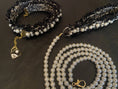 Load image into Gallery viewer, Pearl and Tweed Leash
