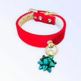 Load image into Gallery viewer, Velvet Gift Wrap Bow Collar
