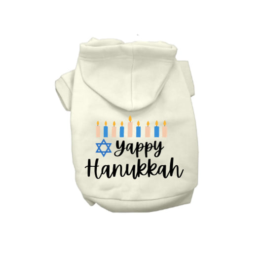 Yappy Hanukkah- Dog Hoodie