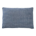 Load image into Gallery viewer, Stonewashed Blue Pillow Style Pet Bed With Removable Cover 24" x 36"
