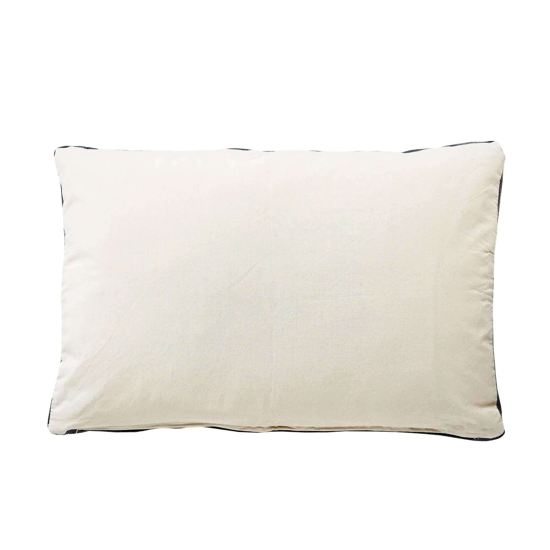 Stonewashed Blue Medallion Pillow Style Pet Bed With Removable Cover