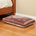 Load image into Gallery viewer, 24" X 36" Stonewashed Red Medallion Pillow Style Pet Bed With Removable Cover
