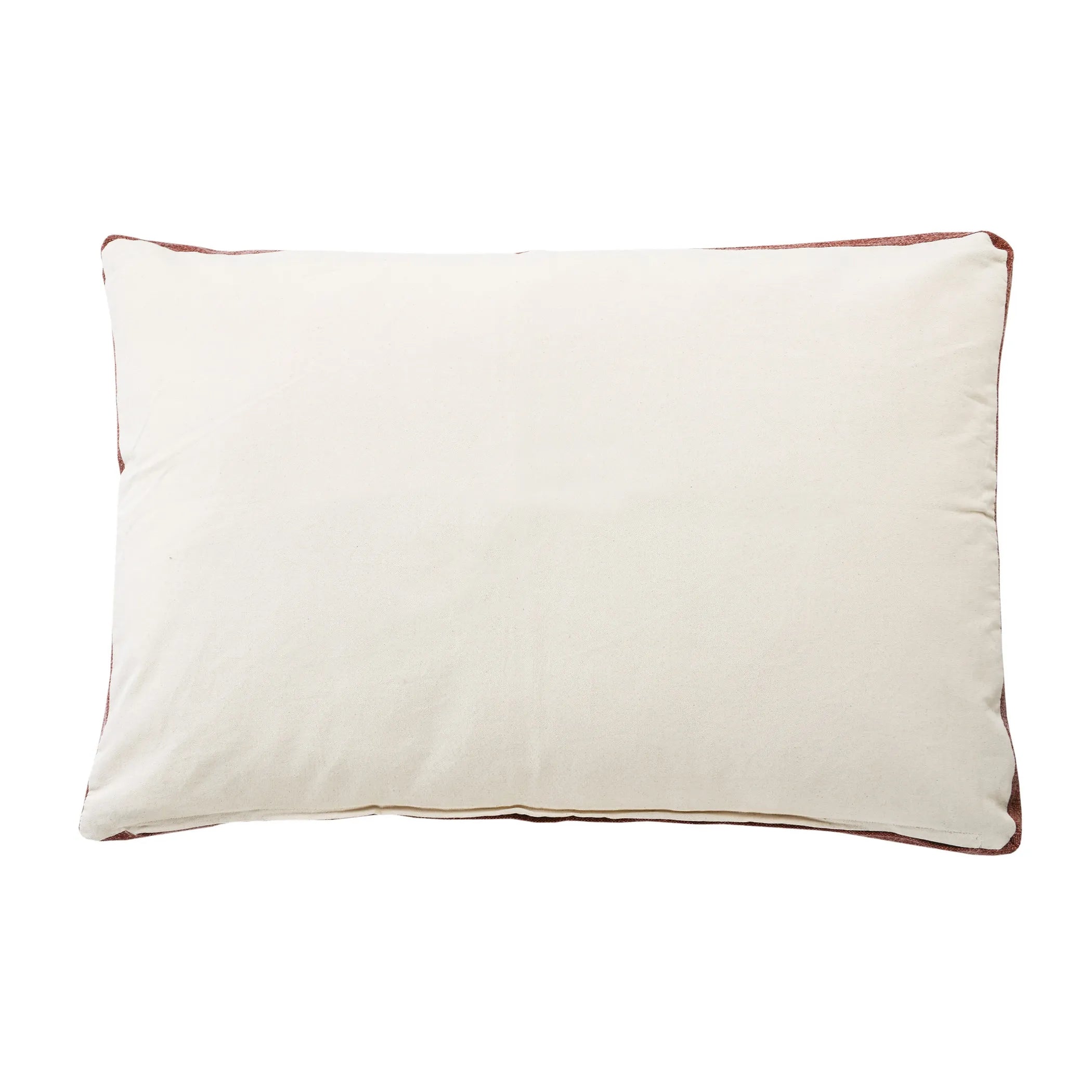 24" X 36" Stonewashed Red Medallion Pillow Style Pet Bed With Removable Cover
