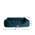 Load image into Gallery viewer, Armarkat Bolstered Dog Bed, Anti-Slip Pet Bed, Laurel Green
