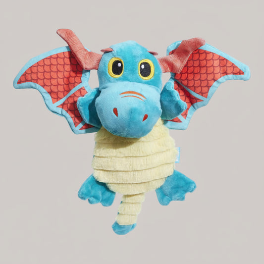 BARK Grimbold the Dragon Plush Dog Toy XS/S