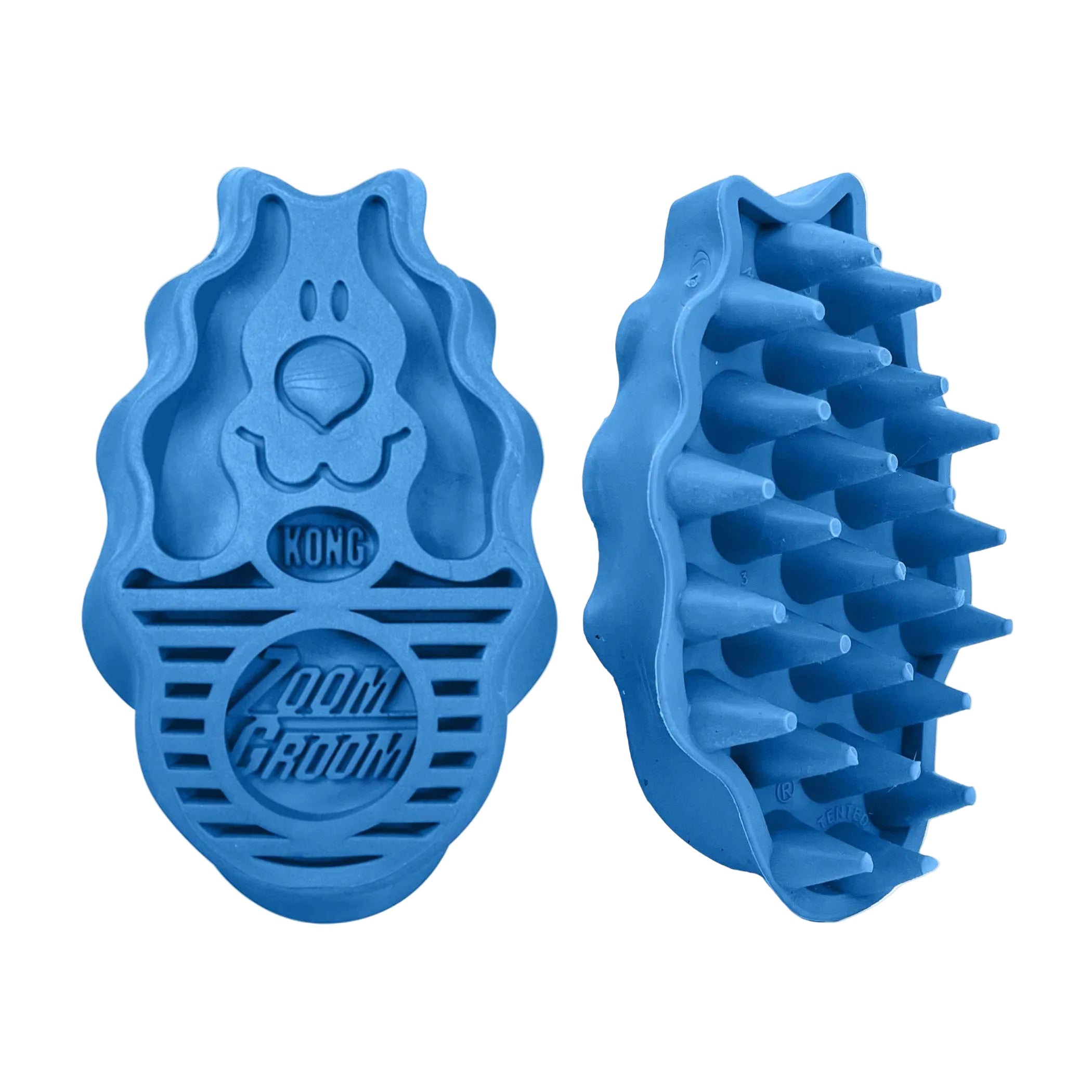 KONG(R) ZoomGroom(R) Boysenberry Brush Large