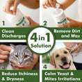 Load image into Gallery viewer, Ear Cleaner Wipes by Arava for Dogs
