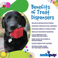 Load image into Gallery viewer, SP Gift Box Durable Rubber Chew Toy & Treat Dispenser
